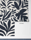 Leaf and Flower Pattern Wallpaper, Minimal Abstract Mural, Oversized Custom Size Wall Art, Non - Woven, Non - Adhesive, Modern Wall Paper, Removable - Adawall Wallpaper - Registered Trade Accounts Only, Wallpaper Wholesale Account - W77526 - Adawall Wholesale - Wallpaper Wholesaler