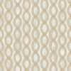 Light Beige Geometric Chain Pattern Wallpaper, Deep Embossed Stylish Sparkling Luxury Design - Walloro High End Wallcoverings & More