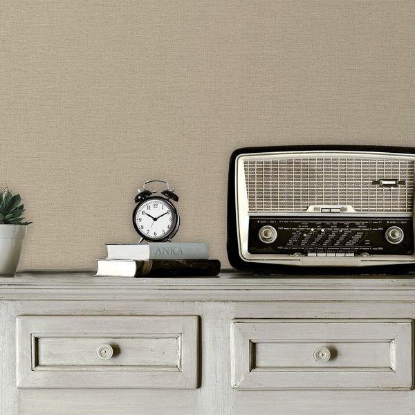 Light Beige Jute Basket Weave Textured Wallpaper, Solid Color Modern Plain Wallcovering - Adawall Wallpaper - Registered Trade Accounts Only, Wallpaper Wholesale Account - 3707-3 - Adawall Wholesale - Wallpaper Wholesaler