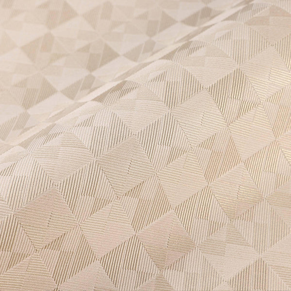 Light Beige Solid Color Square Pattern Wallpaper, 3D Embossed Glossy Sleek Checkered Geometric Wall Paper - Adawall Wallpaper - Registered Trade Accounts Only, Wallpaper Wholesale Account - 1103-3 - Adawall Wholesale - Wallpaper Wholesaler