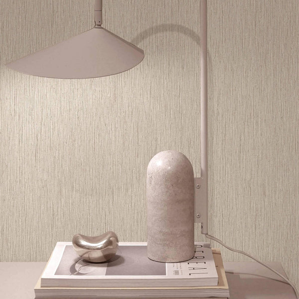 Light Beige Thin Modern Striped Wallpaper, Deep Embossed Textured Modern Wallcovering - Adawall Wallpaper - Registered Trade Accounts Only, Wallpaper Wholesale Account - 1101-3 - Adawall Wholesale - Wallpaper Wholesaler