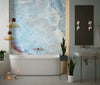 Light Blue Marble Wallpaper, Abstract Mural, Oversized Custom Size Wall Art, Non - Woven, Non - Adhesive, Modern Wall Paper, Removable - Adawall Wallpaper - Registered Trade Accounts Only, Wallpaper Wholesale Account - W77923 - Adawall Wholesale - Wallpaper Wholesaler