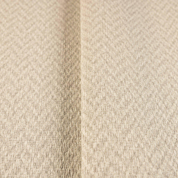 Light Brown Chevron Wallpaper, Zigzag Pattern Woven Textured Fiber Weave Design, Non-Pasted - Walloro High End Wallcoverings & More