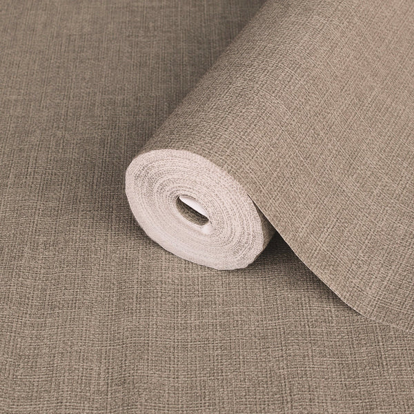 Light Brown Muse Linen Texture Wallpaper, Natural Wallpaper, Modern & Minimalist Wall Covering, Modern Look Neutral Colors Glittering Wallcovering - Adawall Wallpaper -Registered Trade Accounts Only, Wallpaper Wholesale Account - 25104-8 - Adawall Wholesale - Wallpaper Wholesaler