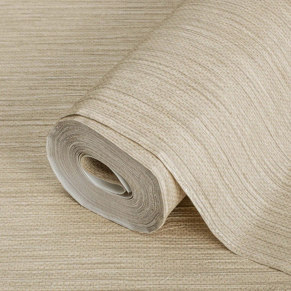 Light Color Striped Embossed Wallpaper, Jute Natural Color Linen Textured Wallcovering - Adawall Wallpaper - Registered Trade Accounts Only, Wallpaper Wholesale Account - 5801-3 - Adawall Wholesale - Wallpaper Wholesaler