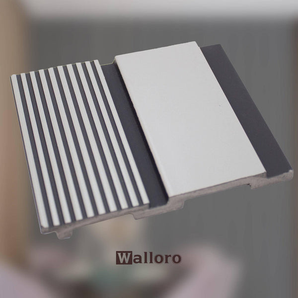 Light Gray Black Wall Panel, PS Wall Home Decoration Panel - Premium Quality - Adawall Wallpaper - Registered Trade Accounts Only, Wallpaper Wholesale Account - APS405 - Adawall Wholesale - Wallpaper Wholesaler