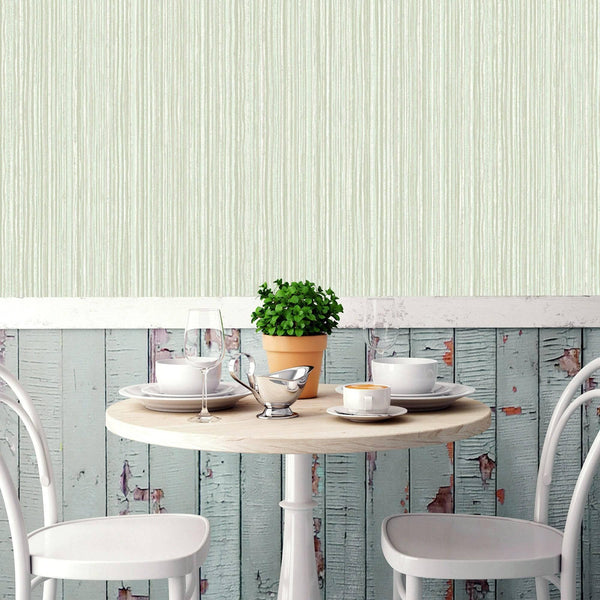 Light Green Modern Embossed Striped Wallpaper, Plain Solid Color Textured Wallcovering - Adawall Wallpaper - Registered Trade Accounts Only, Wallpaper Wholesale Account - 9904-3 - Adawall Wholesale - Wallpaper Wholesaler