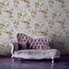 Light Purple Timeless Floral Embossed Rose Wallpaper, Flocked Vivid Color Rose Flowers Pattern - Adawall Wallpaper - Registered Trade Accounts Only, Wallpaper Wholesale Account - 7803-3 - Adawall Wholesale - Wallpaper Wholesaler