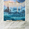 Lighthouse on the Seacoast Wallpaper, Oil Painting Mural, Oversized Custom Size Wall Art, Non - Woven, Non - Adhesive, Modern Wall Paper, Removable - Adawall Wallpaper - Registered Trade Accounts Only, Wallpaper Wholesale Account - W77614 - Adawall Wholesale - Wallpaper Wholesaler