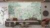 Garden Forest Wallpaper, Vintage Roman Mural, Oversized Custom Size Wall Art, Non-Woven, Non-Adhesive, Modern Wall Paper, Removable