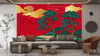 Chinese Painting Wallpaper, Classic Landscape Mural, Oversized Custom Size Wall Art, Non-Woven, Non-Adhesive, Modern Wall Paper, Removable