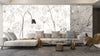 Luxury Art Wallpaper, Flower Mural, Oversized Custom Size Wall Art, Non-Woven, Non-Adhesive, Modern Wall Paper, Removable