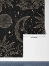 Magical Elements Wallpaper, Seamless Pattern Mural, Oversized Custom Size Wall Art, Non - Woven, Non - Adhesive, Modern Wall Paper, Removable - Adawall Wallpaper - Registered Trade Accounts Only, Wallpaper Wholesale Account - W77951 - Adawall Wholesale - Wallpaper Wholesaler