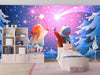 Magical Winter Forest Wallpaper, Children Mural, Oversized Custom Size Wall Art, Non - Woven, Non - Adhesive, Modern Wall Paper, Removable - Adawall Wallpaper - Registered Trade Accounts Only, Wallpaper Wholesale Account - W78124 - Adawall Wholesale - Wallpaper Wholesaler