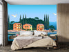 Mediterranean Landscape Wallpaper, Boats, Sea Mural, Oversized Custom Size Wall Art, Non - Woven, Non - Adhesive, Modern Wall Paper, Removable - Adawall Wallpaper - Registered Trade Accounts Only, Wallpaper Wholesale Account - W77770 - Adawall Wholesale - Wallpaper Wholesaler