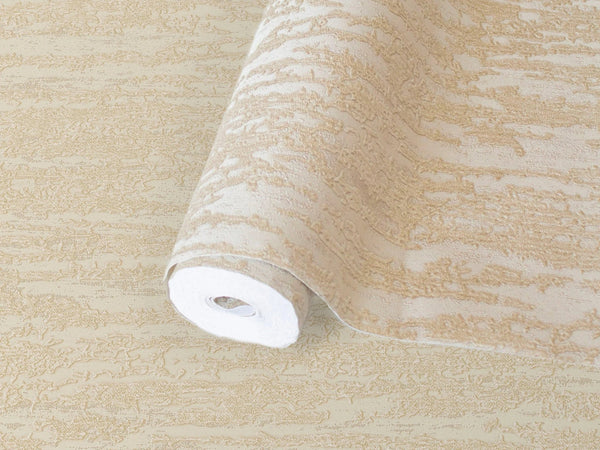 Modern Abstract 3D Embossed Wallpaper, Cream Urban Chic Metallic Accent Wallcovering, Glitter - Adawall Wallpaper - Registered Trade Accounts Only, Wallpaper Wholesale Account - 1508-2 - Adawall Wholesale - Wallpaper Wholesaler