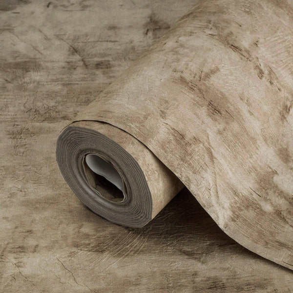 Modern Abstract Distressed Wallpaper, Rich Textured Embossed Wallcovering, Traditional, Elegant Wallpaper, Extra Large 114 sq ft Roll, Beige - Adawall Wallpaper - Registered Trade Accounts Only, Wallpaper Wholesale Account - 4707-4 - Adawall Wholesale - Wallpaper Wholesaler