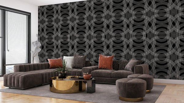 Modern Geometric Wallpaper, Seamless Pattern Mural, Oversized Custom Size Wall Art, Non - Woven, Non - Adhesive, Modern Wall Paper, Removable - Adawall Wallpaper - Registered Trade Accounts Only, Wallpaper Wholesale Account - W78190 - Adawall Wholesale - Wallpaper Wholesaler