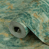 Modern Green Washed Distressed Wallpaper, Rich Damask Textured Embossed Wallcovering, Large 114 sq ft Roll, Washable, Rusted, Abstract - Adawall Wallpaper - Registered Trade Accounts Only, Wallpaper Wholesale Account - 4713-3 - Adawall Wholesale - Wallpaper Wholesaler