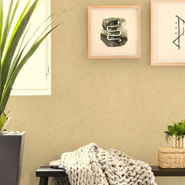 Modern Solid Color Embossed Textured Wallpaper, Light Yellow Contemporary Wallcovering, Monochromatic, Non - Woven - Adawall Wallpaper - Registered Trade Accounts Only, Wallpaper Wholesale Account - 5805-1 - Adawall Wholesale - Wallpaper Wholesaler