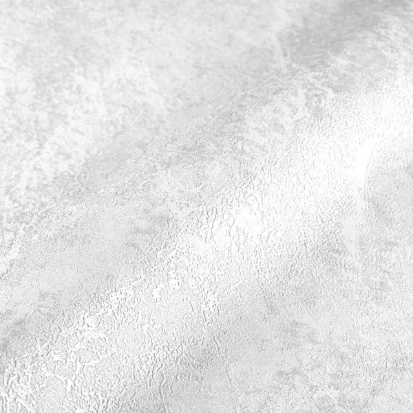Modern Textured Distressed Wallpaper, Off-White Embossed Industrial Metallic Rustic Wallcovering - Walloro High End Wallcoverings & More