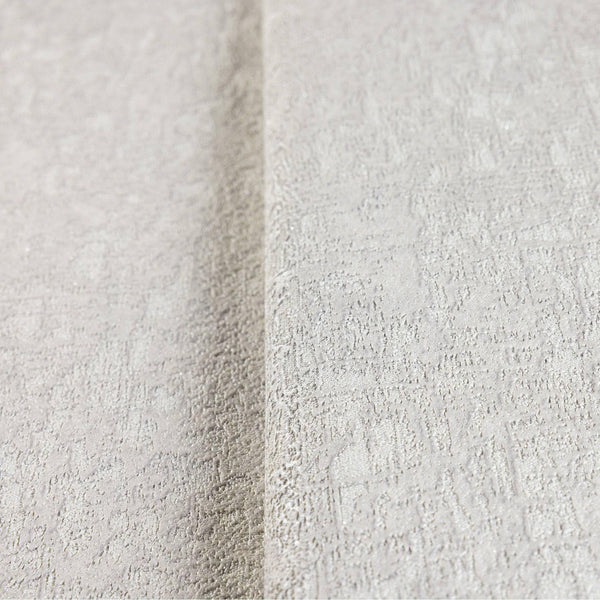Modern Textured Wallpaper, Light Gray Solid Color Sparkling Light Neutral Colors Non-Pasted Wallcovering, Plain Abstract Design - Walloro High End Wallcoverings & More