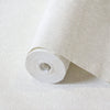 Modern Textured Wallpaper, White Solid Color Sparkling Light Neutral Colors Non-Pasted Wallcovering, Plain Abstract Design - Walloro High End Wallcoverings & More