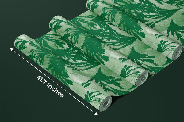 Nature Foliage Wallpaper, Seamless Pattern Mural, Oversized Custom Size Wall Art, Non - Woven, Non - Adhesive, Modern Wall Paper, Removable - Adawall Wallpaper - Registered Trade Accounts Only, Wallpaper Wholesale Account - W78188 - Adawall Wholesale - Wallpaper Wholesaler