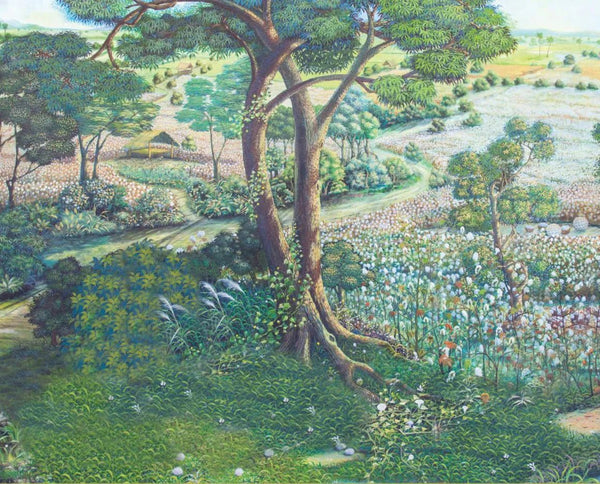 Nature Landscape Wall Mural, Green Trees Scene Wallpaper, Flowers Extra Large Custom Size Wall Art, Non - Woven, Non - Pasted, Removable, Washable - Adawall Wallpaper - Registered Trade Accounts Only, Wallpaper Wholesale Account - t_SE319-1 - Adawall Wholesale - Wallpaper Wholesaler