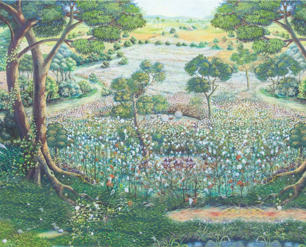 Nature Landscape Wall Mural, Green Trees Scene Wallpaper, Flowers Extra Large Custom Size Wall Art, Non - Woven, Non - Pasted, Removable, Washable - Adawall Wallpaper - Registered Trade Accounts Only, Wallpaper Wholesale Account - t_SE319-1 - Adawall Wholesale - Wallpaper Wholesaler