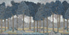 Nature Scene Trees Wall Mural, Blue Forest Wallpaper, Large Landscape Custom Size Wall Covering, Non - Woven, Non - Pasted, Removable, Washable, Art - Adawall Wallpaper - Registered Trade Accounts Only, Wallpaper Wholesale Account - SE306-2 - Adawall Wholesale - Wallpaper Wholesaler