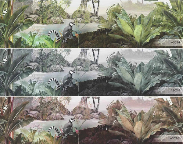 Nature Wall Mural, Palm Tree Tropical, Customized Wallpaper, Store Decor, Non - Woven, Modern Wall Paper, Non - Pasted, Washable, Removable - Adawall Wallpaper - Registered Trade Accounts Only, Wallpaper Wholesale Account - A303-2 - Adawall Wholesale - Wallpaper Wholesaler