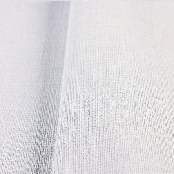 Off White Linen Textured Wallpaper, Cream Modern Neutral Colors Non-Pasted Wallcovering - Walloro High End Wallcoverings & More