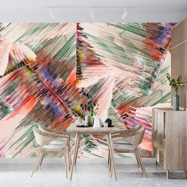 Paint Strokes Wallpaper, Seamless Pattern Mural, Oversized Custom Size Wall Art, Non - Woven, Non - Adhesive, Modern Wall Paper, Removable - Adawall Wallpaper - Registered Trade Accounts Only, Wallpaper Wholesale Account - W78170 - Adawall Wholesale - Wallpaper Wholesaler