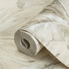 Palm Trees Embossed Wallpaper, Rich Textured White Light Color Wallcovering, Large 114 sq ft Roll, Washable, Sturdy, Plants Leaves Wallpaper - Adawall Wallpaper - Registered Trade Accounts Only, Wallpaper Wholesale Account - 4714-1 - Adawall Wholesale - Wallpaper Wholesaler
