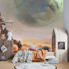 Planet Mars Wallpaper, Cosmonaut, Desert Mural, Oversized Custom Size Wall Art, Non - Woven, Non - Adhesive, Modern Wall Paper, Removable - Adawall Wallpaper - Registered Trade Accounts Only, Wallpaper Wholesale Account - W77823 - Adawall Wholesale - Wallpaper Wholesaler