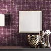 Purple Abstract Metallic Lines Wallpaper, 3D Deep Embosed Silver Gold Rustic Geometric Interior Decor - Adawall Wallpaper - Registered Trade Accounts Only, Wallpaper Wholesale Account - 7813-7 - Adawall Wholesale - Wallpaper Wholesaler