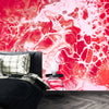 Red Harmony Wallpaper, Artistic Mural, Oversized Custom Size Wall Art, Non - Woven, Non - Adhesive, Modern Wall Paper, Removable - Adawall Wallpaper - Registered Trade Accounts Only, Wallpaper Wholesale Account - W77919 - Adawall Wholesale - Wallpaper Wholesaler