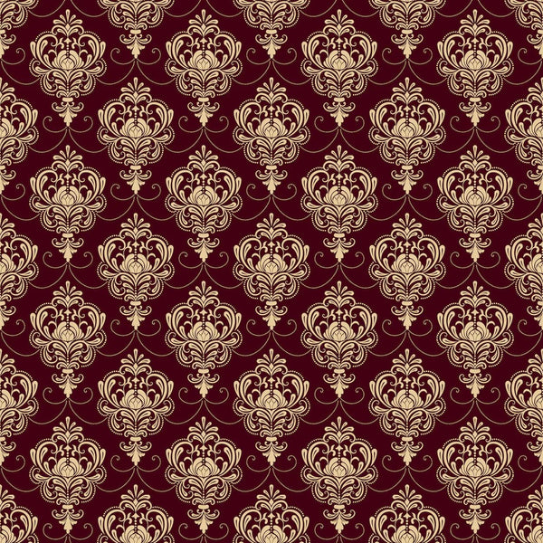 Royal Victorian Damask Wallpaper, Seamless Pattern Mural, Oversized Custom Size Wall Art, Non - Woven, Non - Adhesive, Modern Wall Paper, Removable - Adawall Wallpaper - Registered Trade Accounts Only, Wallpaper Wholesale Account - W78086 - Adawall Wholesale - Wallpaper Wholesaler