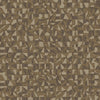 Shimmering Geometric Shapes Wallpaper, Dark Brown, Gold Deep Embossed Asymmetrical Design Wallcovering - Walloro High End Wallcoverings & More