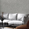 Shimmering Geometric Shapes Wallpaper, Silver Deep Embossed Asymmetrical Design Wallcovering - Adawall Wallpaper - Registered Trade Accounts Only, Wallpaper Wholesale Account - 1512-3 - Adawall Wholesale - Wallpaper Wholesaler