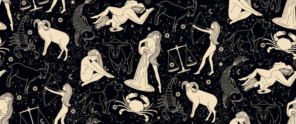 Signs Zodiac Wallpaper, Seamless Pattern Mural, Oversized Custom Size Wall Art, Non - Woven, Non - Adhesive, Modern Wall Paper, Removable - Adawall Wallpaper - Registered Trade Accounts Only, Wallpaper Wholesale Account - W77950 - Adawall Wholesale - Wallpaper Wholesaler