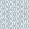 Silver Geometric Chain Pattern Wallpaper, Deep Embossed Stylish Sparkling Luxury Design - Walloro High End Wallcoverings & More