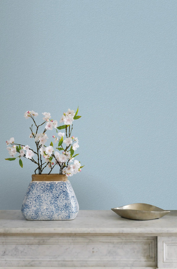 Soft Blue Embossed Wallpaper, Textured Wallpaper,Natural Wallpaper, Modern & Minimalist Wall Covering,Modern Look Neutral Colors Glittering Wallcovering - Adawall Wallpaper - Registered Trade Accounts Only, Wallpaper Wholesale Account - 24202-8 - Adawall Wholesale - Wallpaper Wholesaler