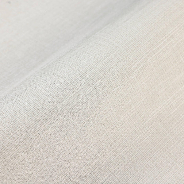 Solid Color Linen Textured Wallpaper, Cream Modern Neutral Colors Non-Pasted Wallcovering - Walloro High End Wallcoverings & More