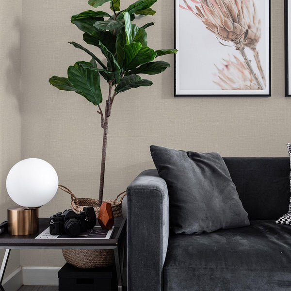 Solid Color Linen Textured Wallpaper, Light Beige Modern Neutral Colors Non - Pasted Wallcovering - Adawall Wallpaper - Registered Trade Accounts Only, Wallpaper Wholesale Account - 1112-2 - Adawall Wholesale - Wallpaper Wholesaler