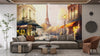 Spring in Paris Wallpaper, Eiffel Tower Mural, Oversized Custom Size Wall Art, Non - Woven, Non - Adhesive, Modern Wall Paper, Removable - Adawall Wallpaper - Registered Trade Accounts Only, Wallpaper Wholesale Account - W77820 - Adawall Wholesale - Wallpaper Wholesaler