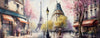 Spring in Paris Watercolor Wallpaper, Eiffel Tower Mural, Oversized Custom Size Wall Art, Non - Woven, Non - Adhesive, Modern Wall Paper, Removable - Adawall Wallpaper - Registered Trade Accounts Only, Wallpaper Wholesale Account - W77821 - Adawall Wholesale - Wallpaper Wholesaler