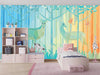Stained Glass Deers Wallpaper, Spring Forest Mural, Oversized Custom Size Wall Art, Non - Woven, Non - Adhesive, Modern Wall Paper, Removable - Adawall Wallpaper - Registered Trade Accounts Only, Wallpaper Wholesale Account - W77948 - Adawall Wholesale - Wallpaper Wholesaler