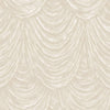 Stylish Beige Striped Embossed Wallpaper, Home Wall Decor, Aesthetic Wallpaper, Textured Wallcovering Non-Adhesive - 41.7”W X 393”H - Walloro High End Wallcoverings & More